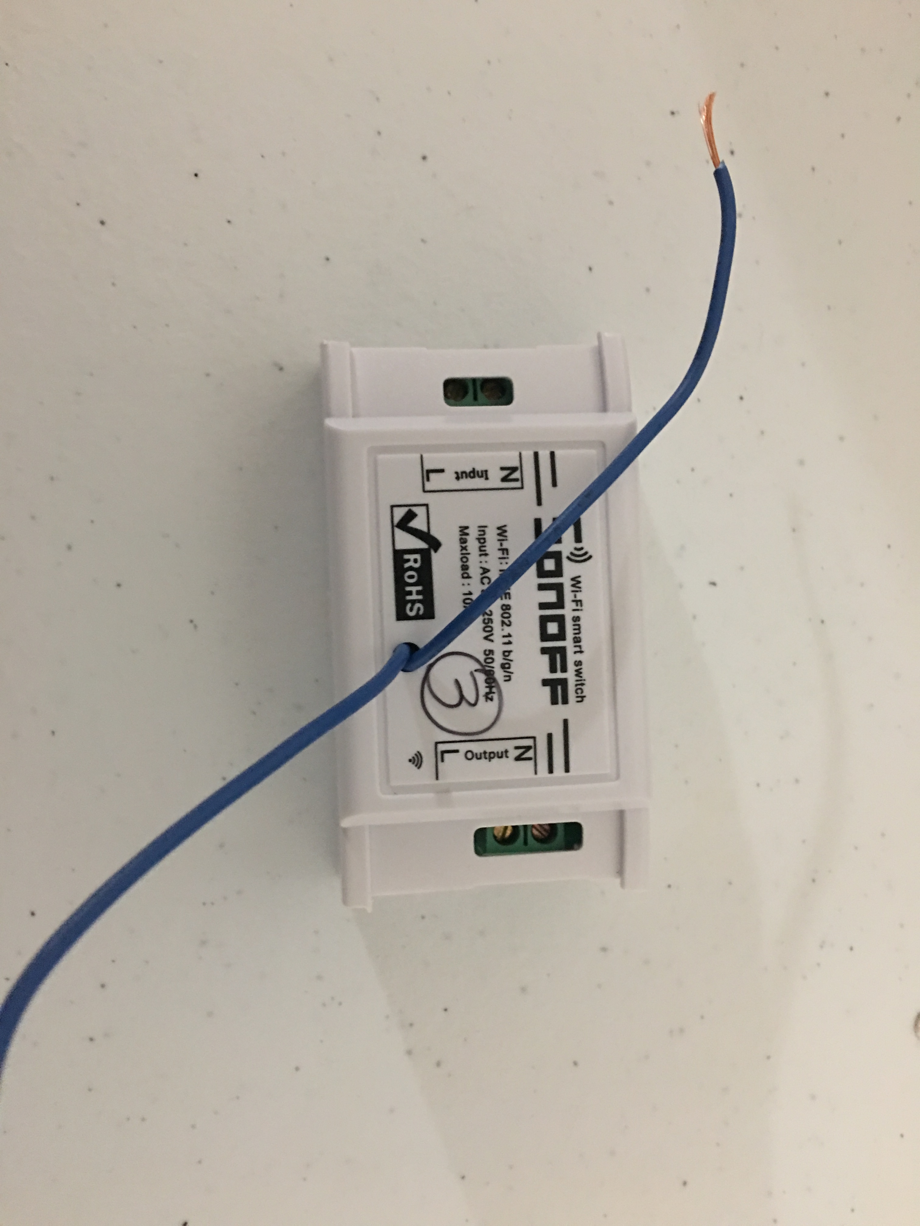 Putting A Sonoff In Your Wall Switch Box